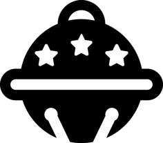 Christmas Bauble Sketch Svg Vector, Free Vectors File